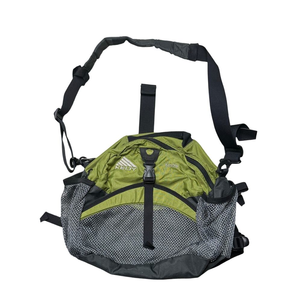 Kelty Kestrel Lumbar Pack Green Chili Charcoal Hiking Bag Gorpcore Outdoors